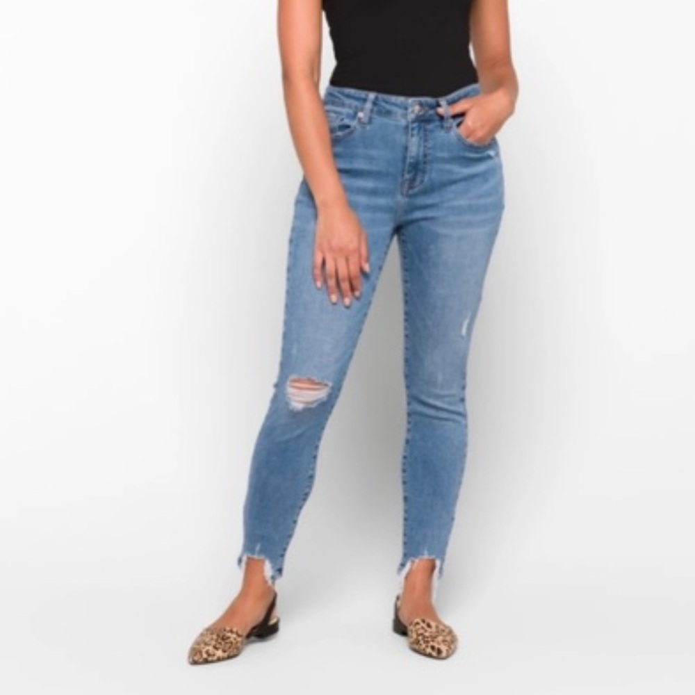 COSMIC BLUE LOVE Arianna High Rise Skinny Jean  25P